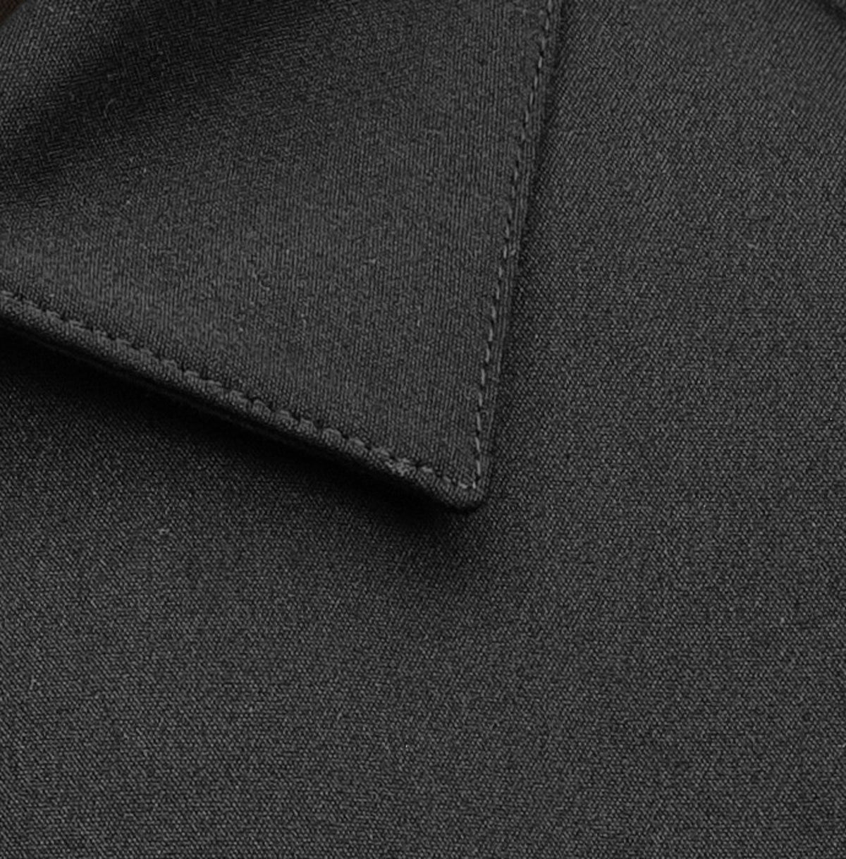 J.Harvest & Frost Modern Zip Overshirt Schwarz, Detailansicht