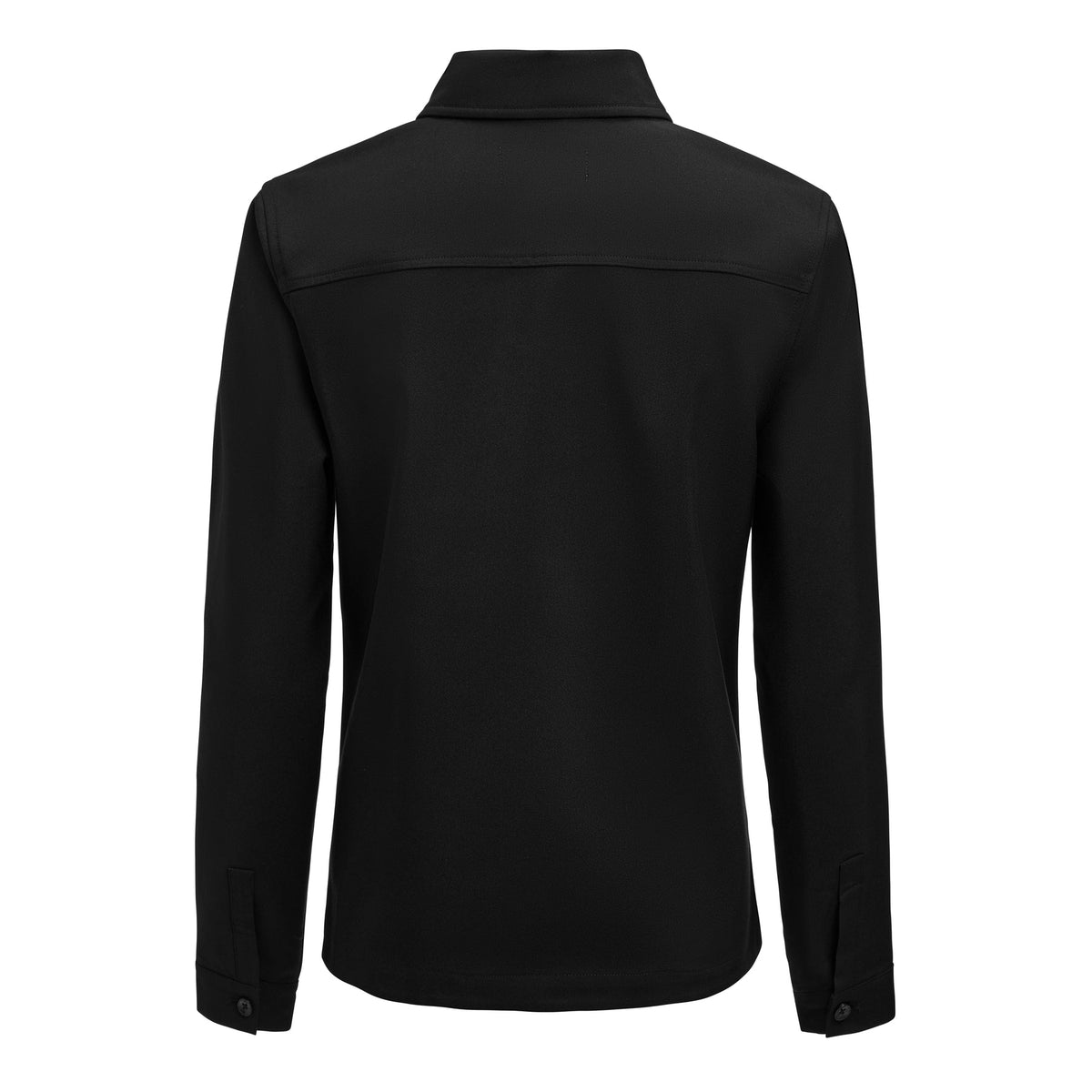 J.Harvest & Frost Modern Zip Overshirt Woman Schwarz, Rückansicht