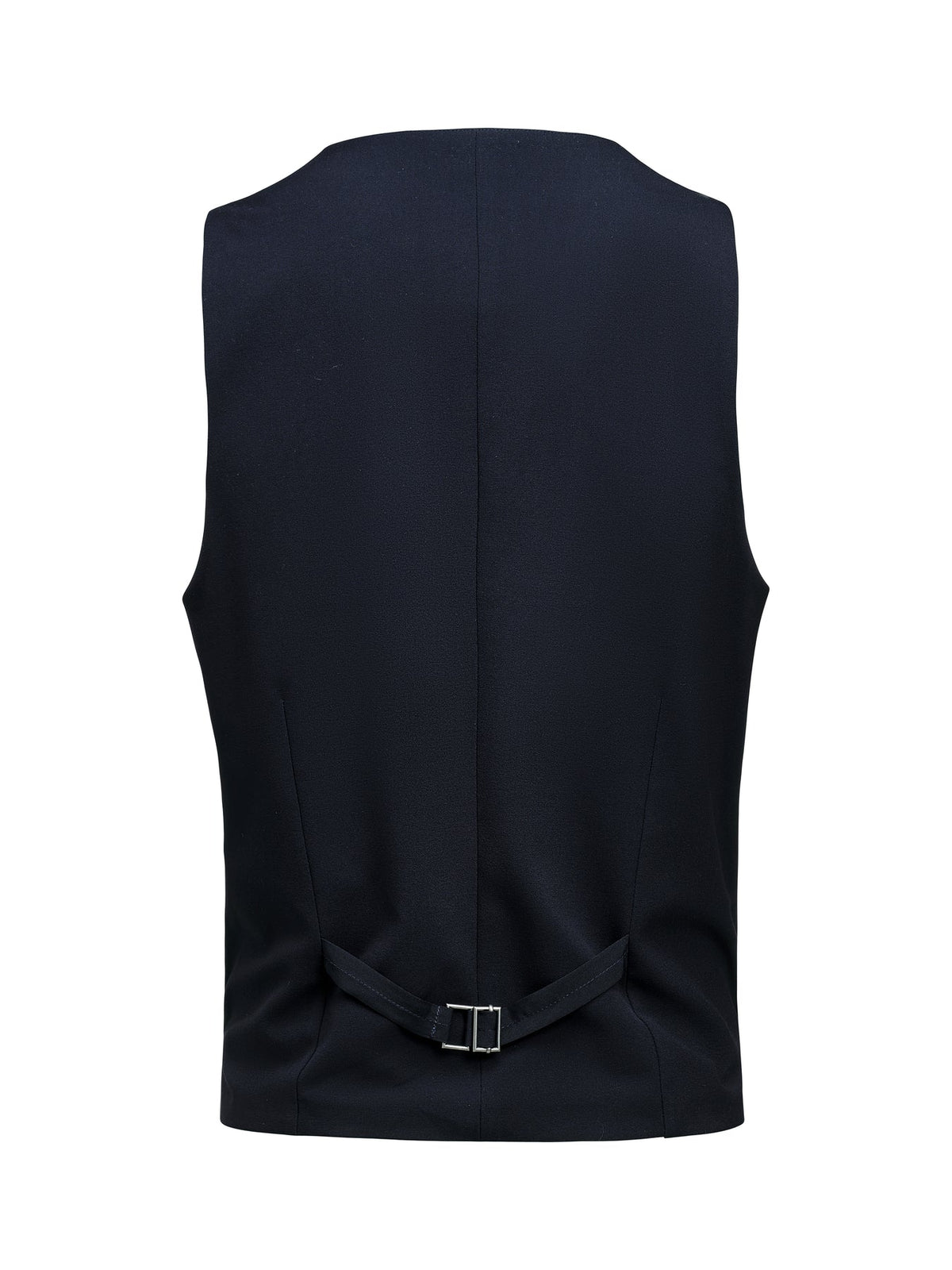 J.Harvest & Frost Signature Suit Vest Marineblau, Rückansicht