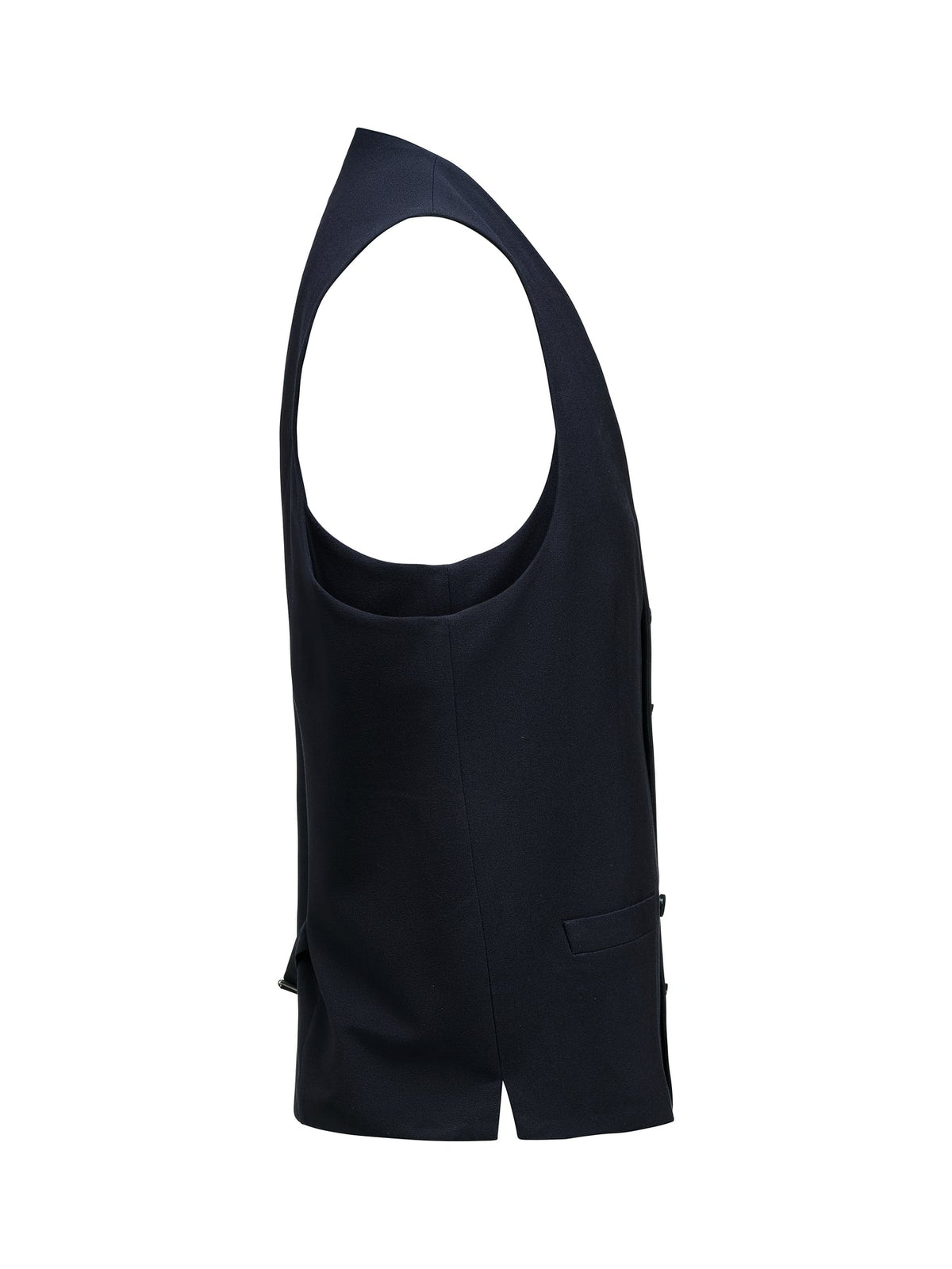 J.Harvest & Frost Signature Suit Vest Marineblau, Seitenansicht rechts