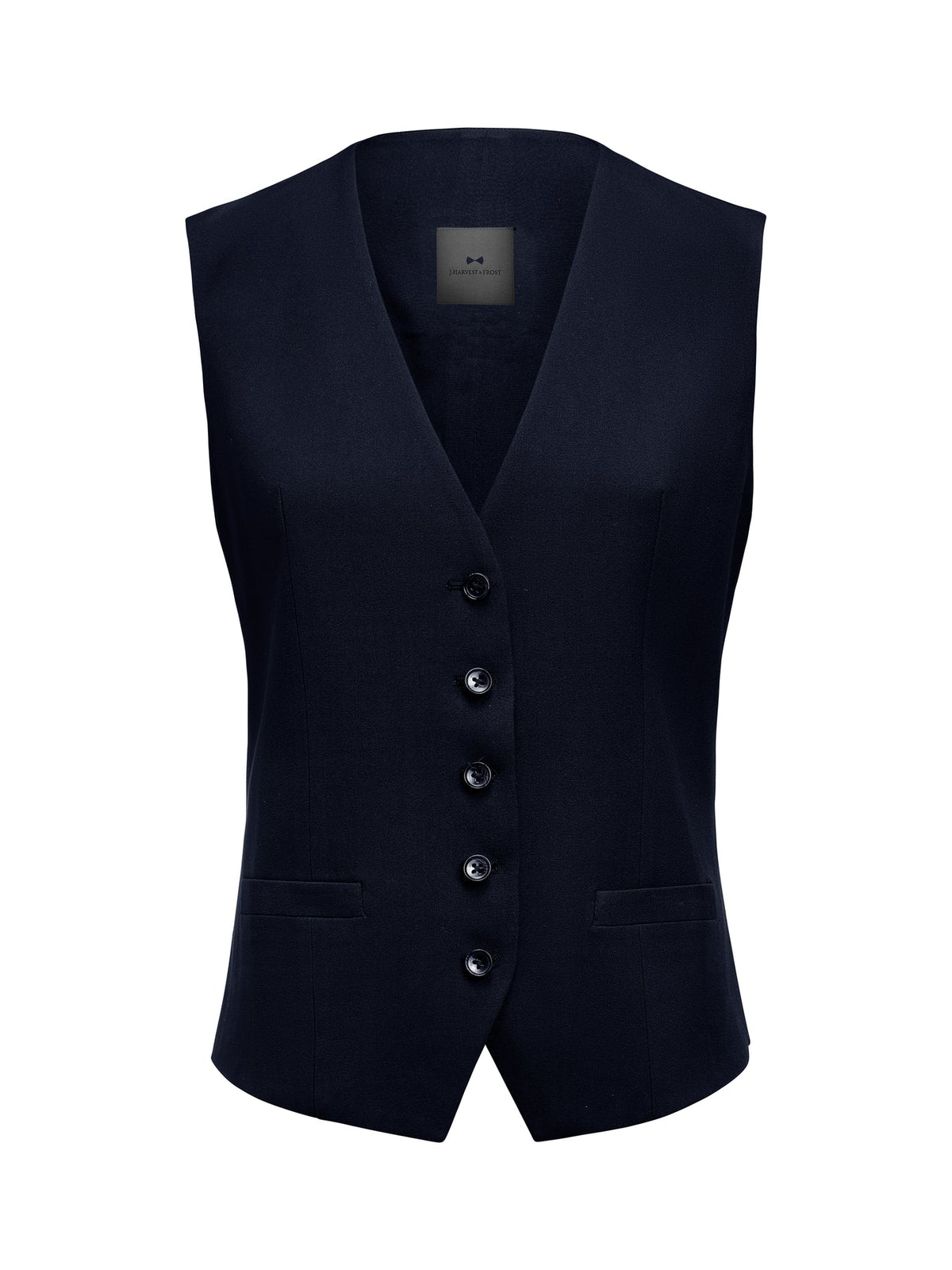 J.Harvest & Frost Signature Suit Vest Woman Marineblau, Vorderansicht