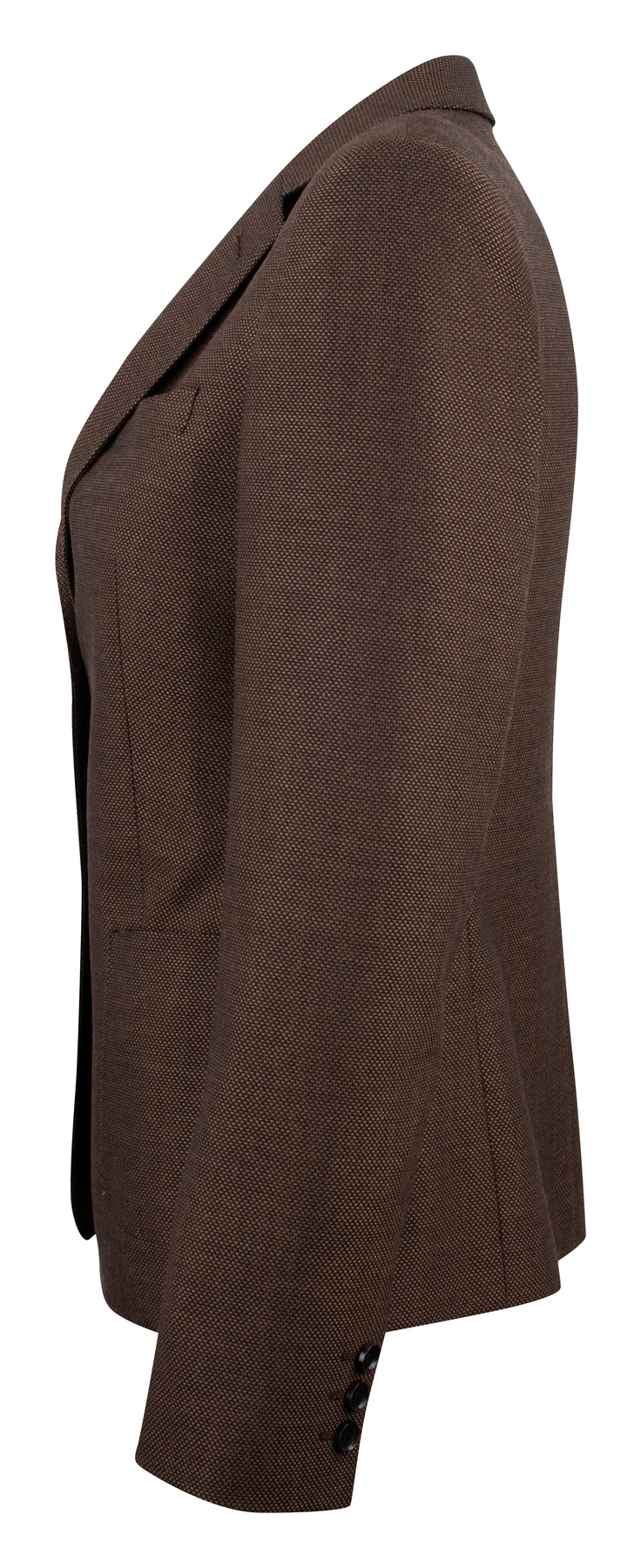 J.Harvest & Frost Club Blazer 30 Woman Braun meliert, Seitenansicht links