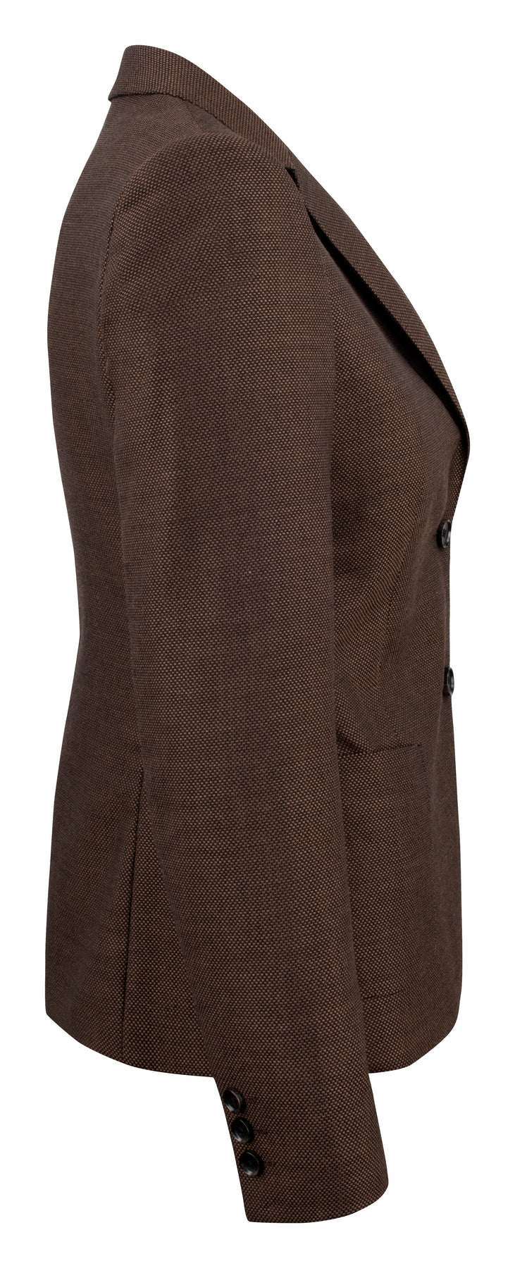J.Harvest & Frost Club Blazer 30 Woman Braun meliert, Seitenansicht rechts