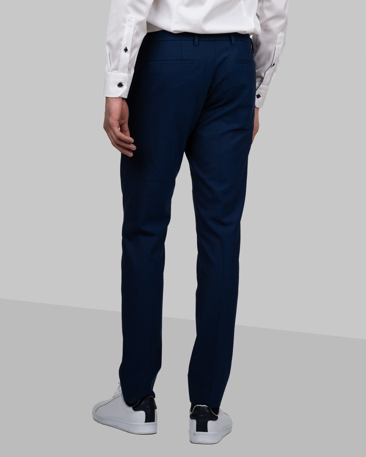 J.Harvest & Frost Classic Trouser Man Marineblau meliert, Produktansicht