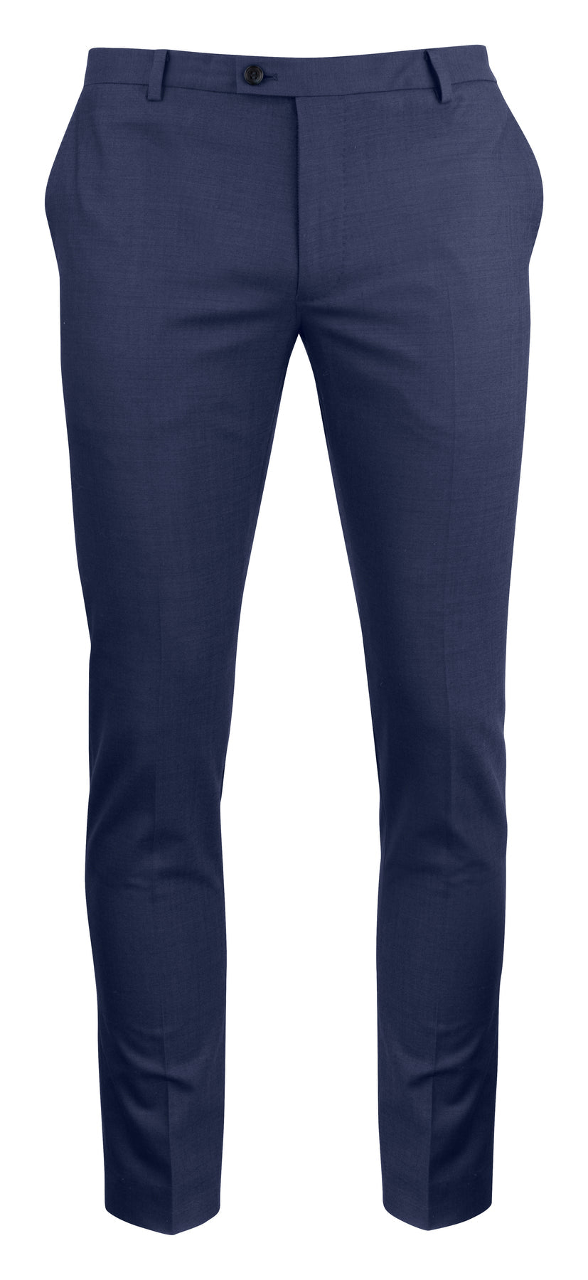 J.Harvest & Frost Classic Trouser Man Marineblau meliert, Vorderansicht