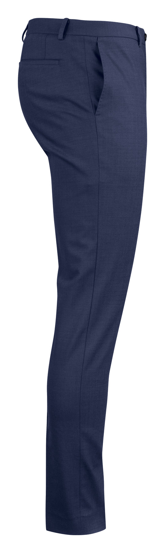 J.Harvest & Frost Classic Trouser Man Marineblau meliert, Seitenansicht rechts
