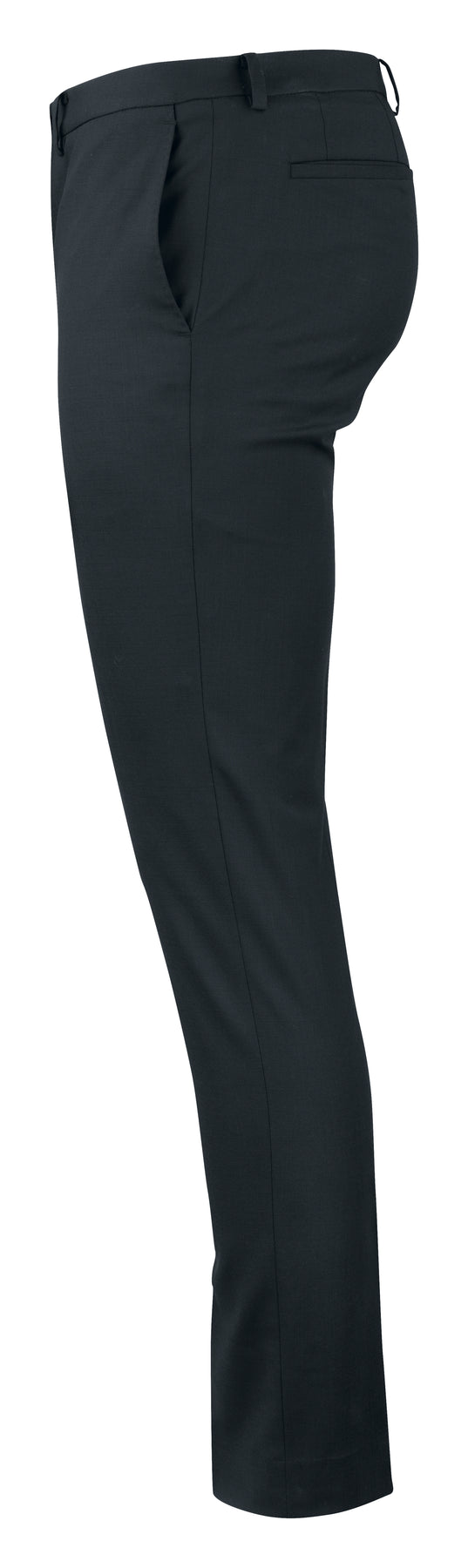 J.Harvest & Frost Classic Trouser Man Schwarz, Seitenansicht links