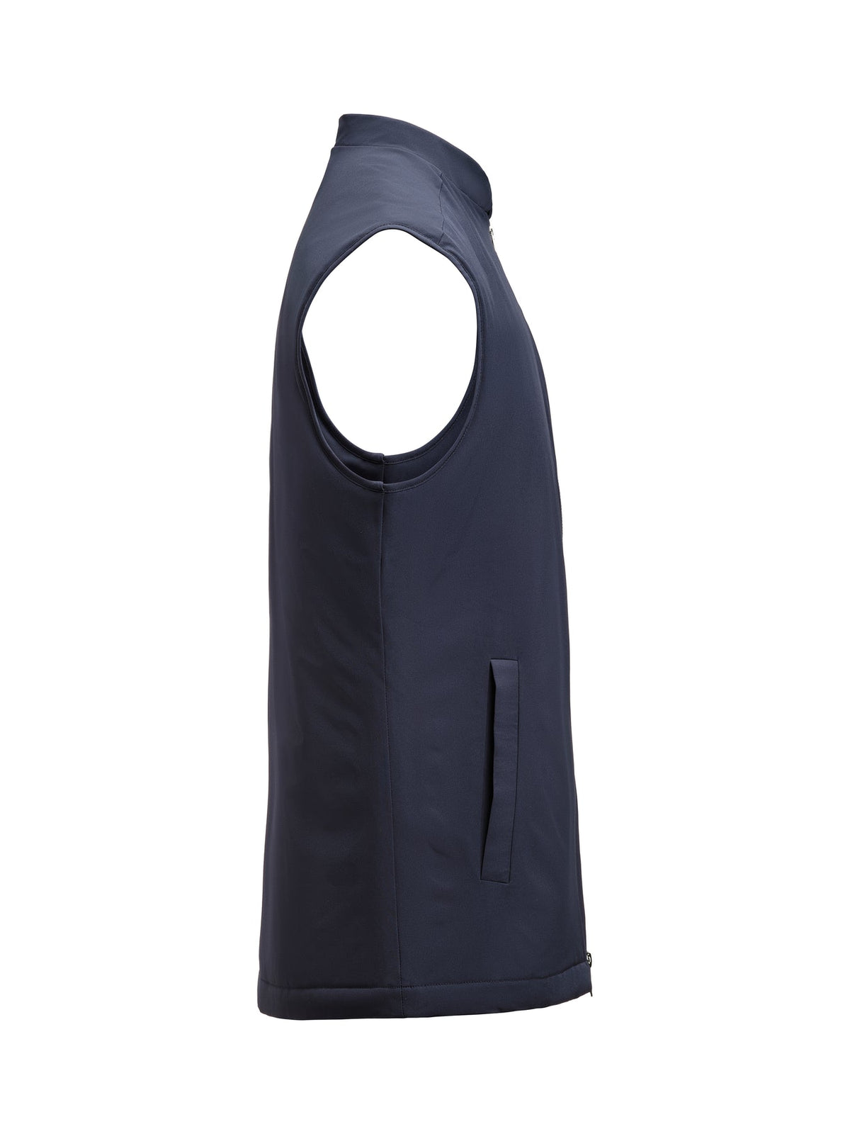 J.Harvest & Frost Modern Vest Marineblau, Seitenansicht rechts