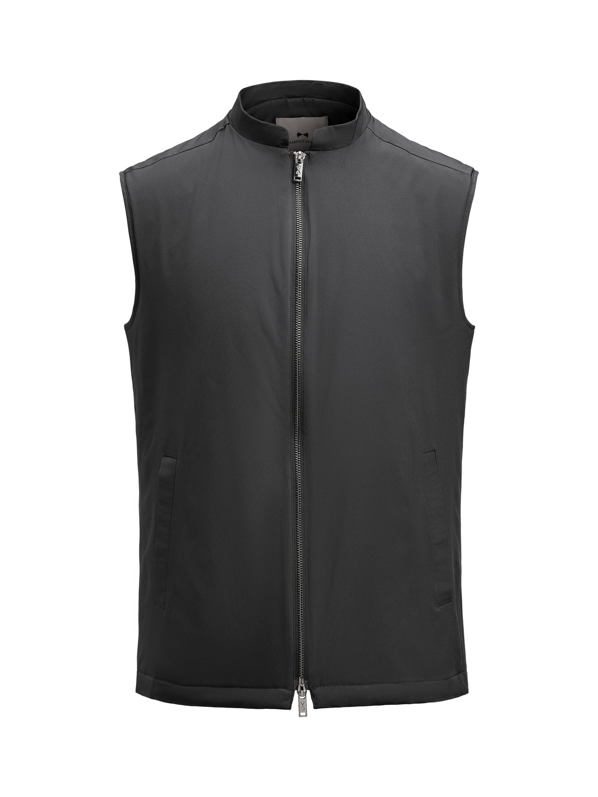 J.Harvest & Frost Modern Vest Schwarz, Vorderansicht