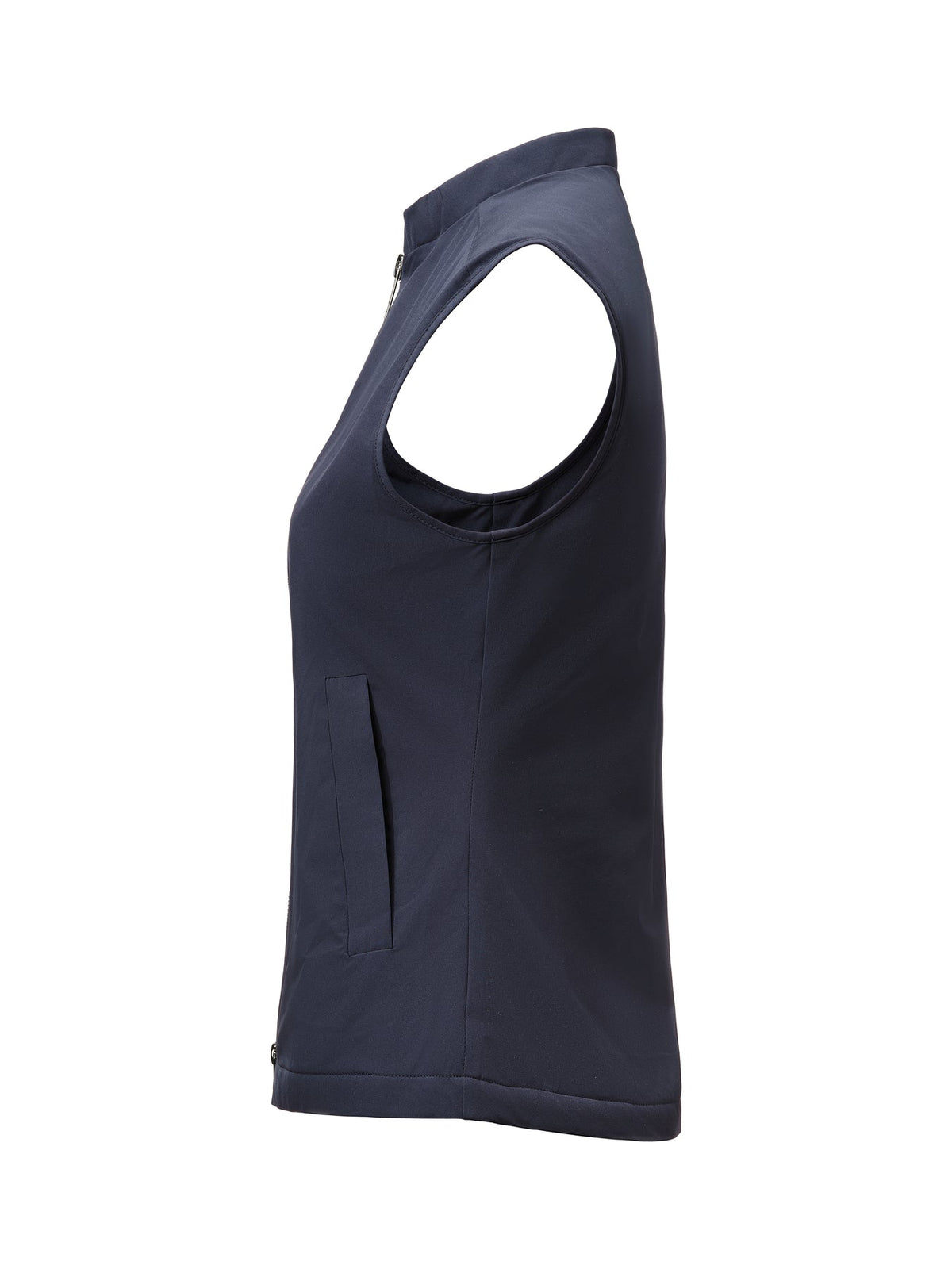 J.Harvest & Frost Modern Vest Woman Marineblau, Seitenansicht links
