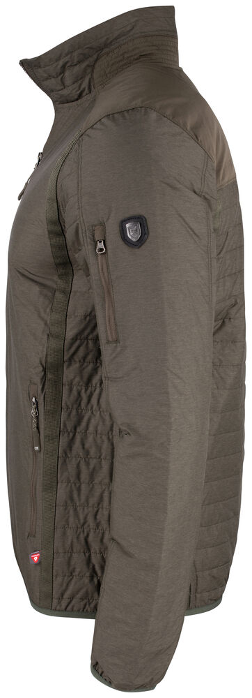 Cutter & Buck Packwood Jacke Herren Olivegrün, Seitenansicht links