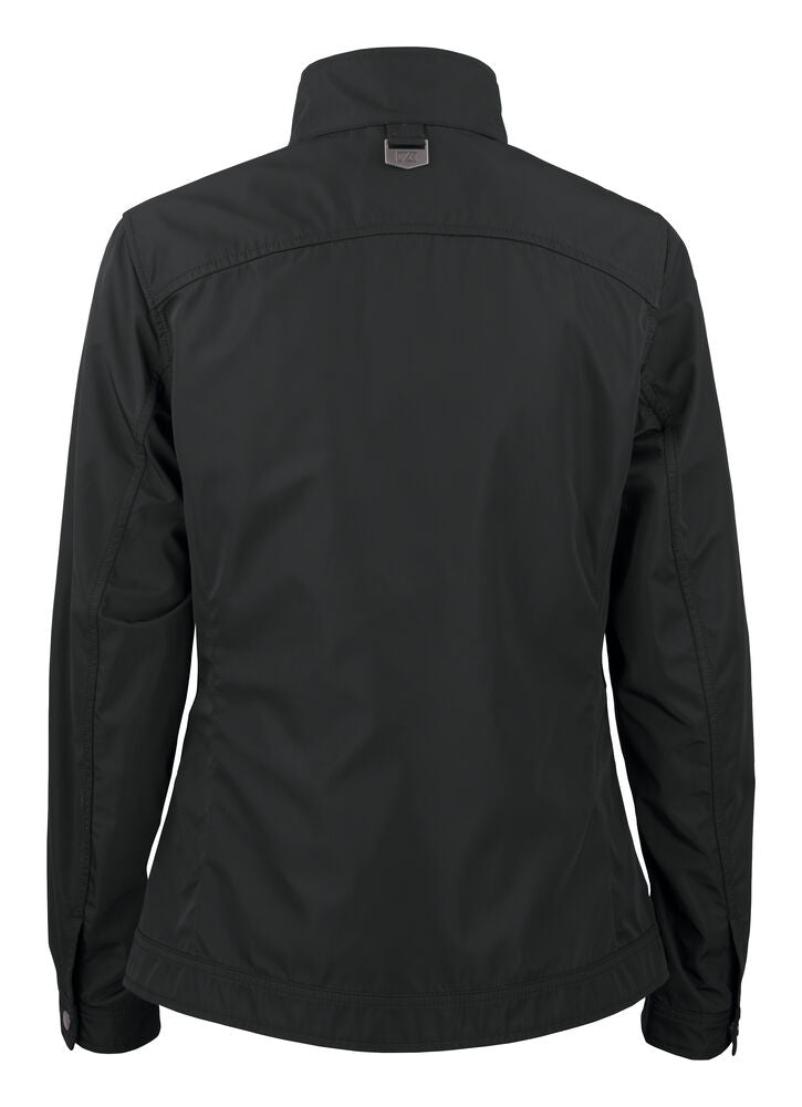 Cutter & Buck Shelton 3-1 Jacke Damen Schwarz, Rückansicht