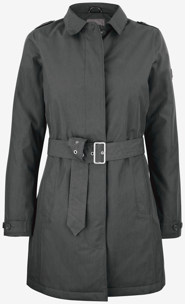 Cutter & Buck Bellevue Jacke Damen Anthrazit, Vorderansicht