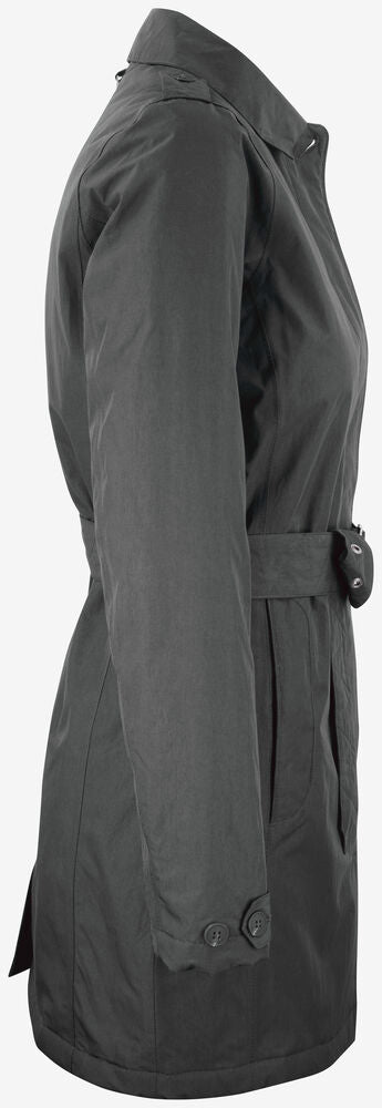 Cutter & Buck Bellevue Jacke Damen Anthrazit, Seitenansicht rechts