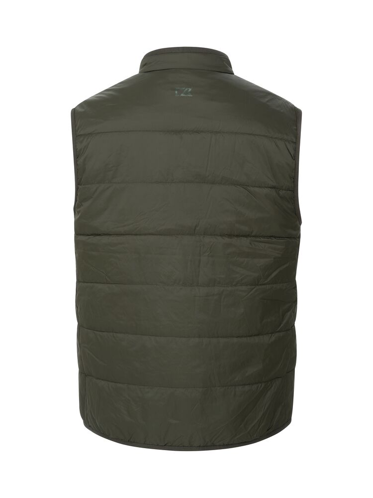 Cutter & Buck Mount Adams Light Vest Herren Dunkel Grün, Rückansicht