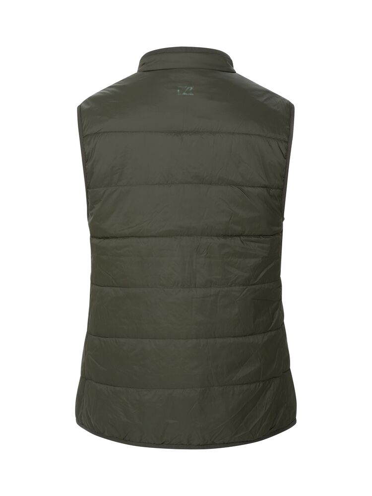 Cutter & Buck Mount Adams Light Vest Damen Dunkel Grün, Rückansicht