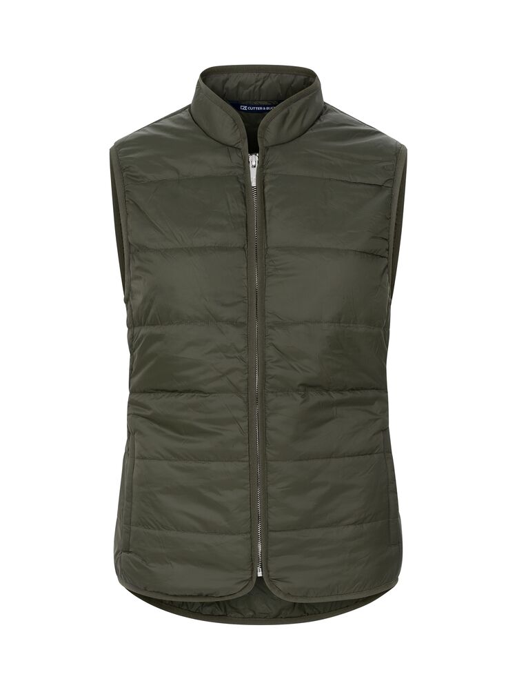 Cutter & Buck Mount Adams Light Vest Damen Dunkel Grün, Vorderansicht
