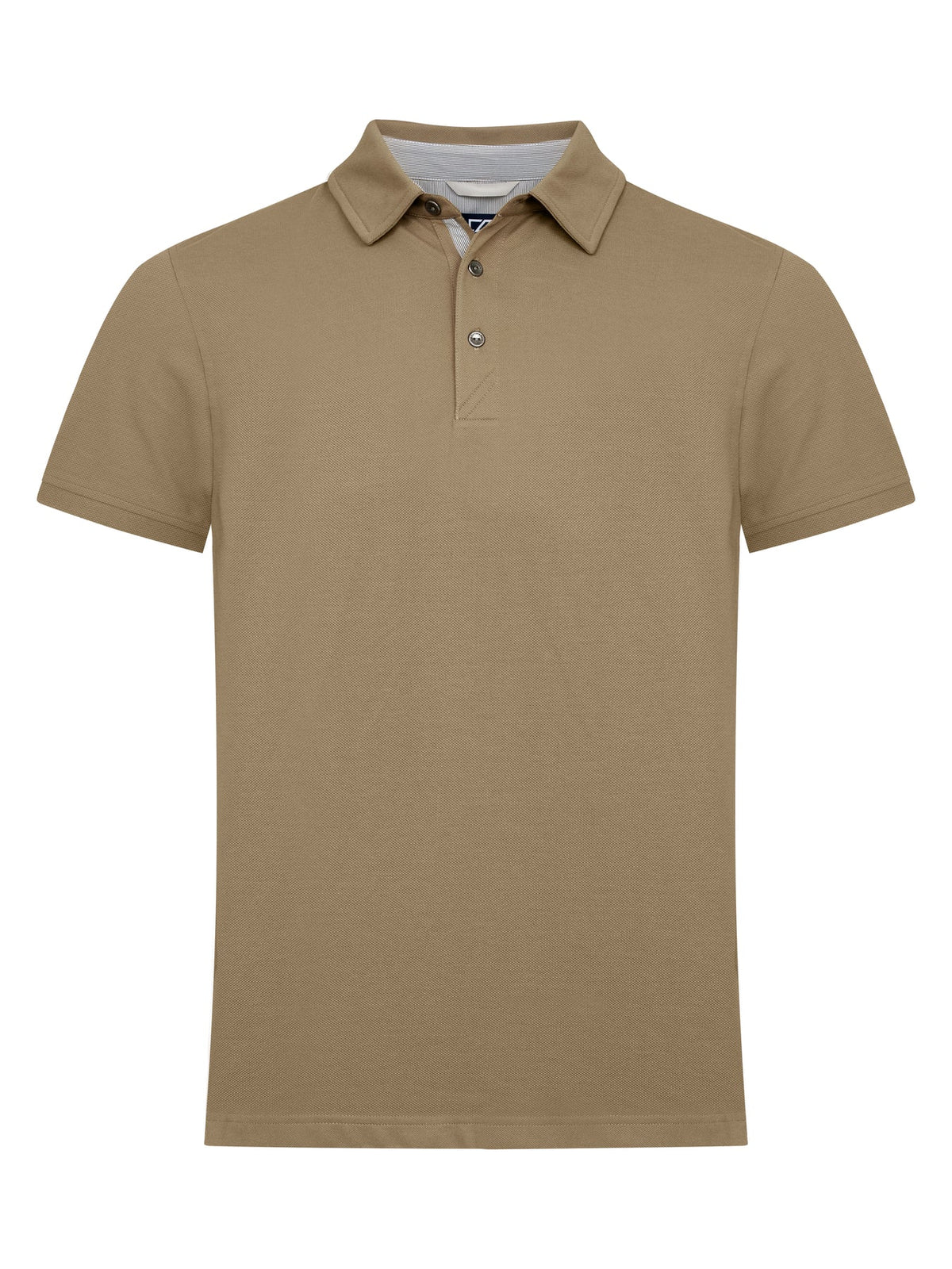 Cutter & Buck Advantage Premium Polo Herren Khaki, Vorderansicht