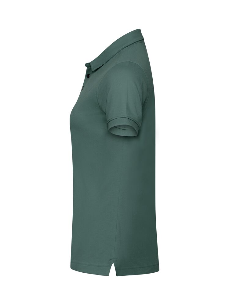 Cutter & Buck Advantage Premium Polo Damen Kieferngrün, Seitenansicht links