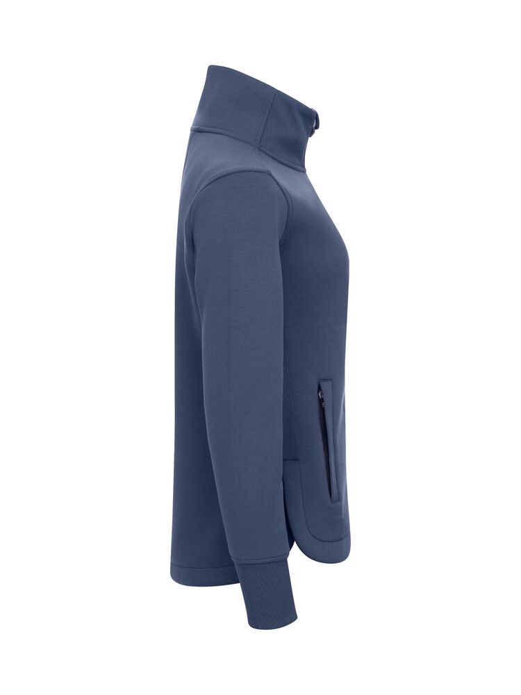 Cutter & Buck Pemberton Cardigan FZ Damen Bleu Officier, Seitenansicht rechts