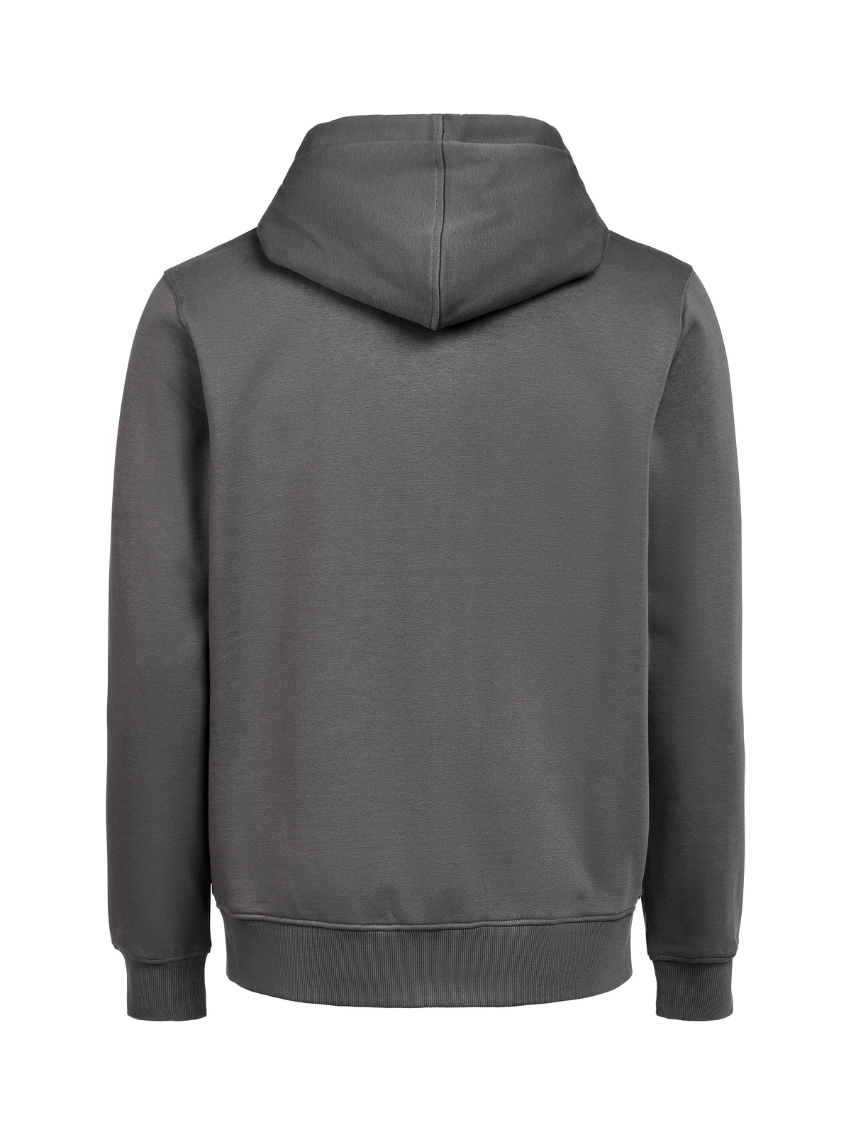 44er Full Zip Hoodie Regular Fit Unisex in Anthrazit, Rückansicht