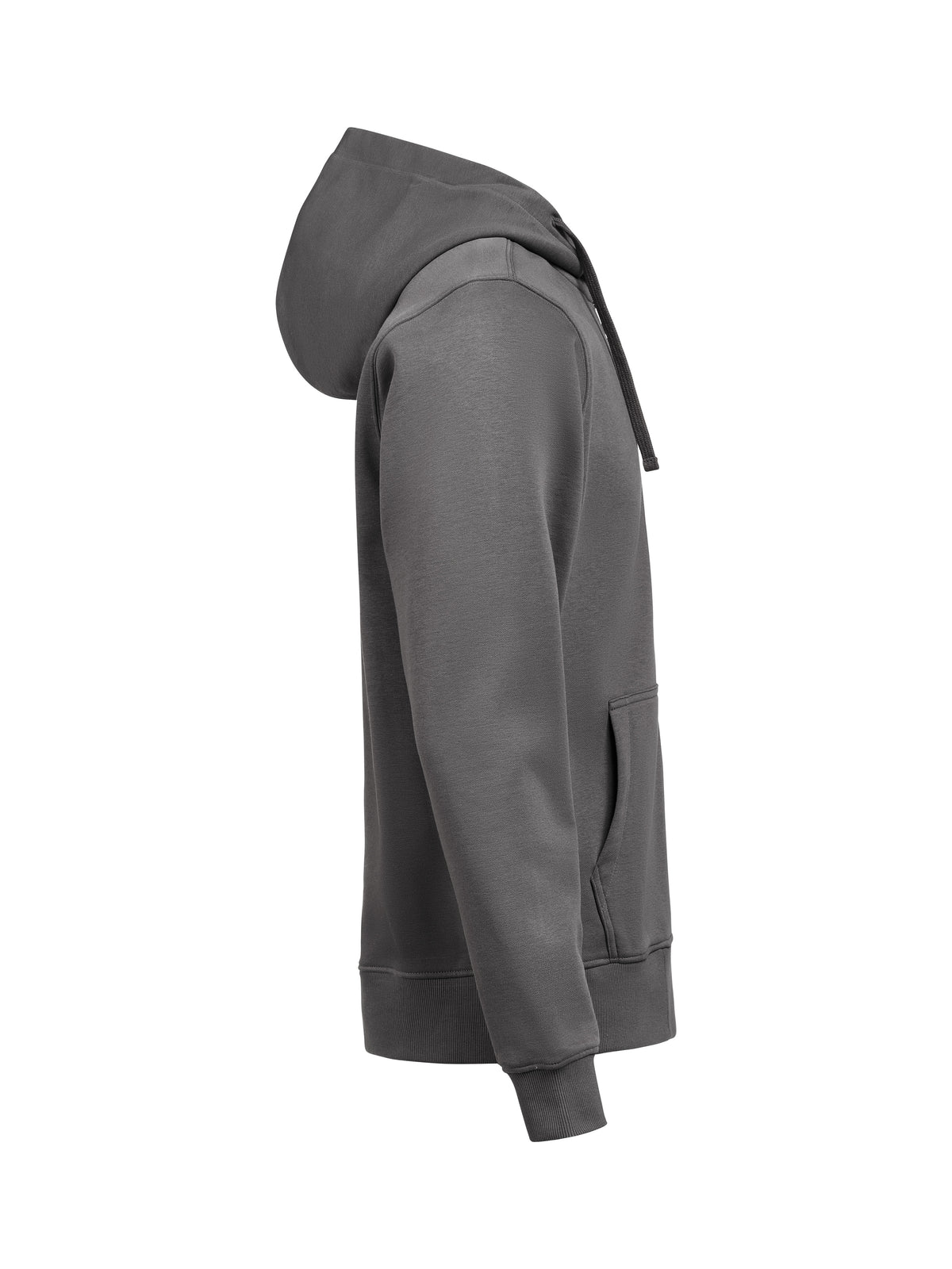 44er Full Zip Hoodie Regular Fit Unisex in Anthrazit, rechte Seite