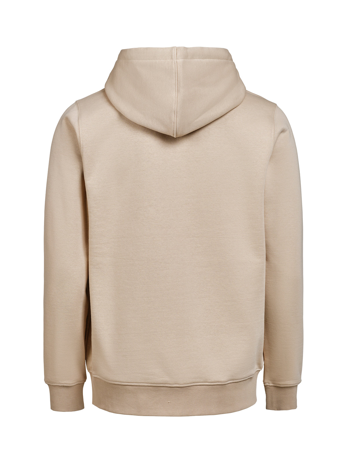 44er Full Zip Hoodie Regular Fit Unisex in Beige, Rückansicht