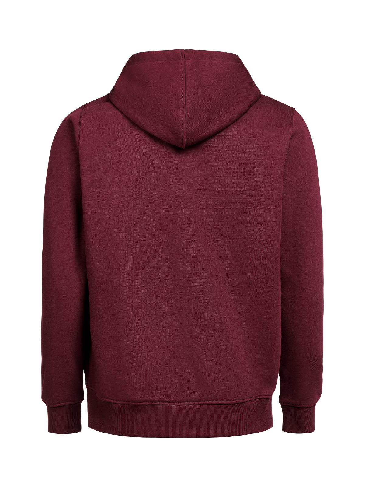 44er Full Zip Hoodie Regular Fit Unisex in Bordeaux, Rückansicht