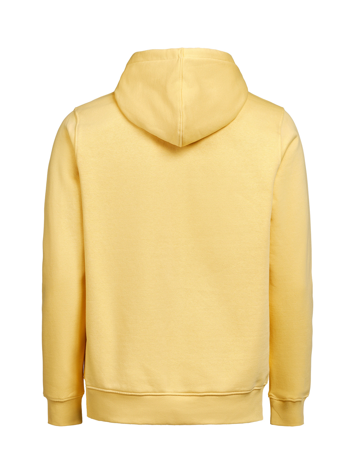44er Full Zip Hoodie Regular Fit Unisex in Gelb, Rückansicht