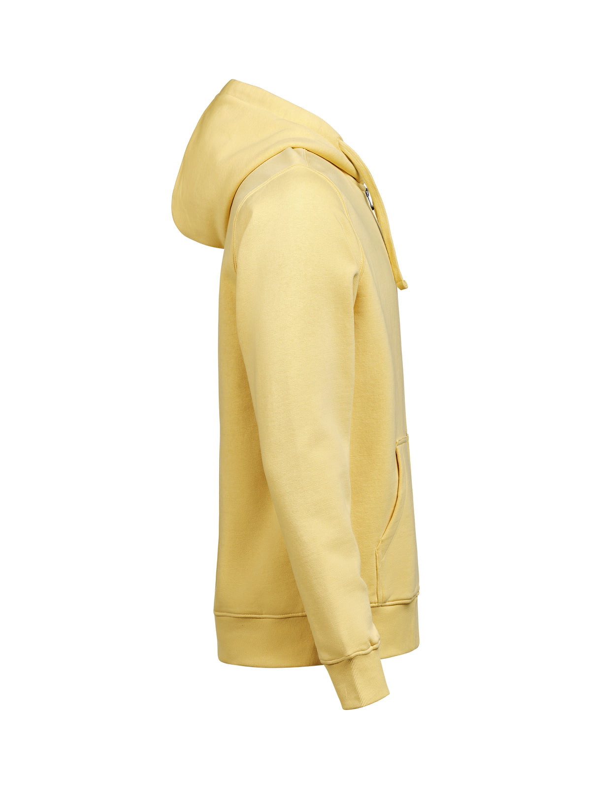 44er Full Zip Hoodie Regular Fit Unisex in Gelb, rechte Seite