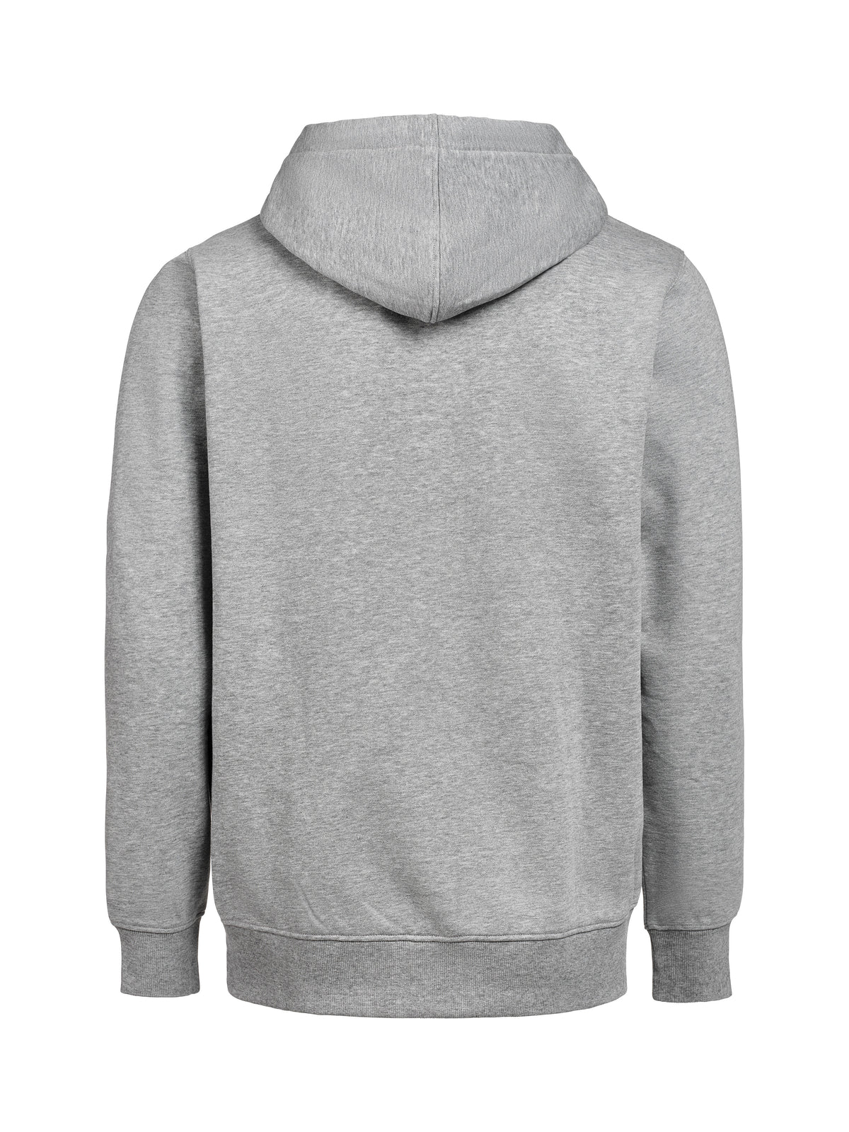 44er Full Zip Hoodie Regular Fit Unisex in Grau meliert, Rückansicht