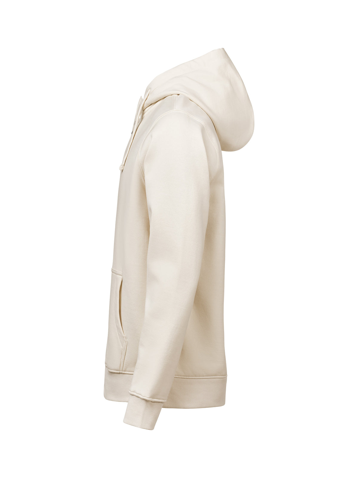 44er Full Zip Hoodie Regular Fit Unisex in Naturweiss, linke Seite