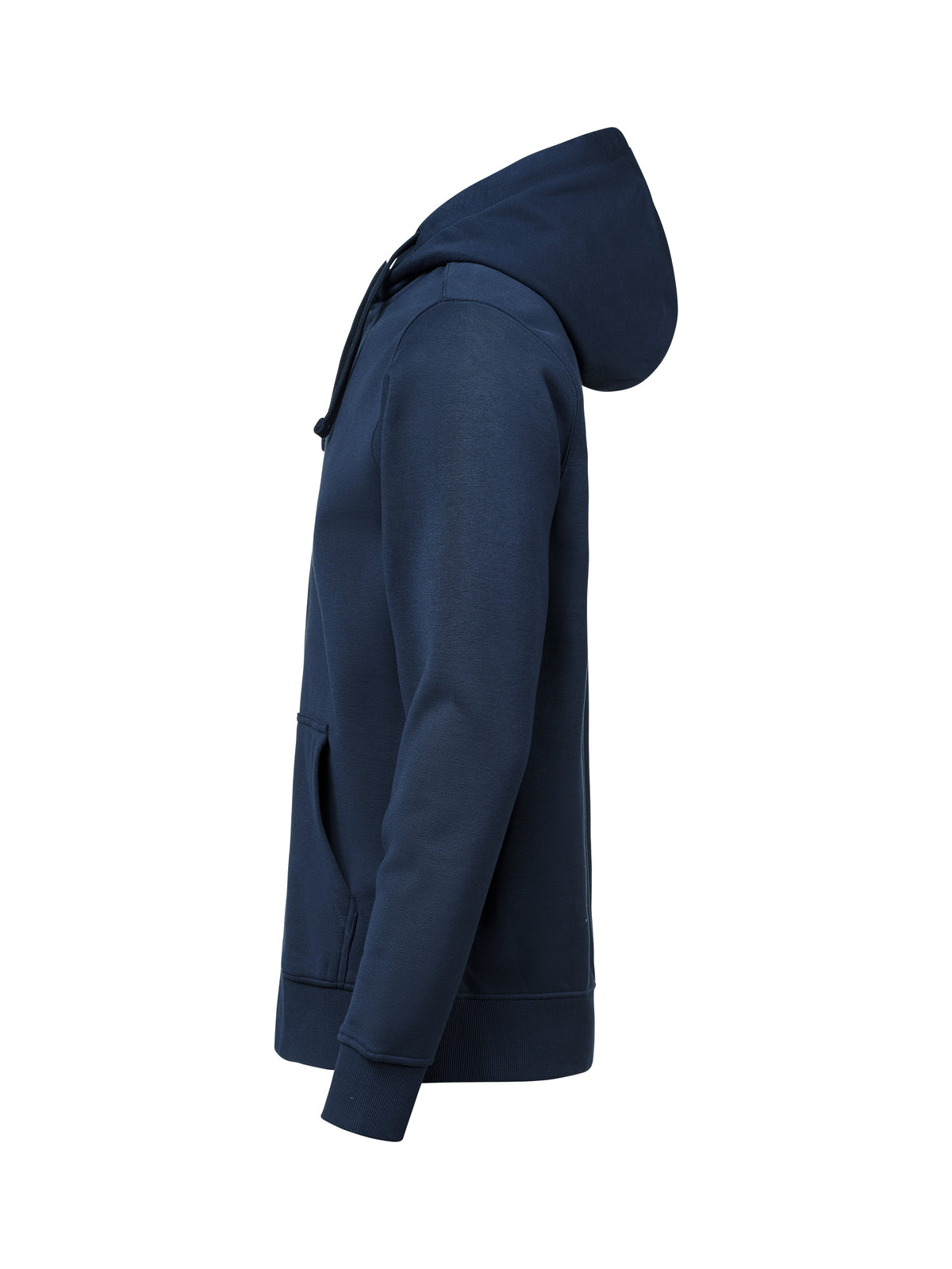 44er Full Zip Hoodie Regular Fit Unisex in Navy, linke Seite