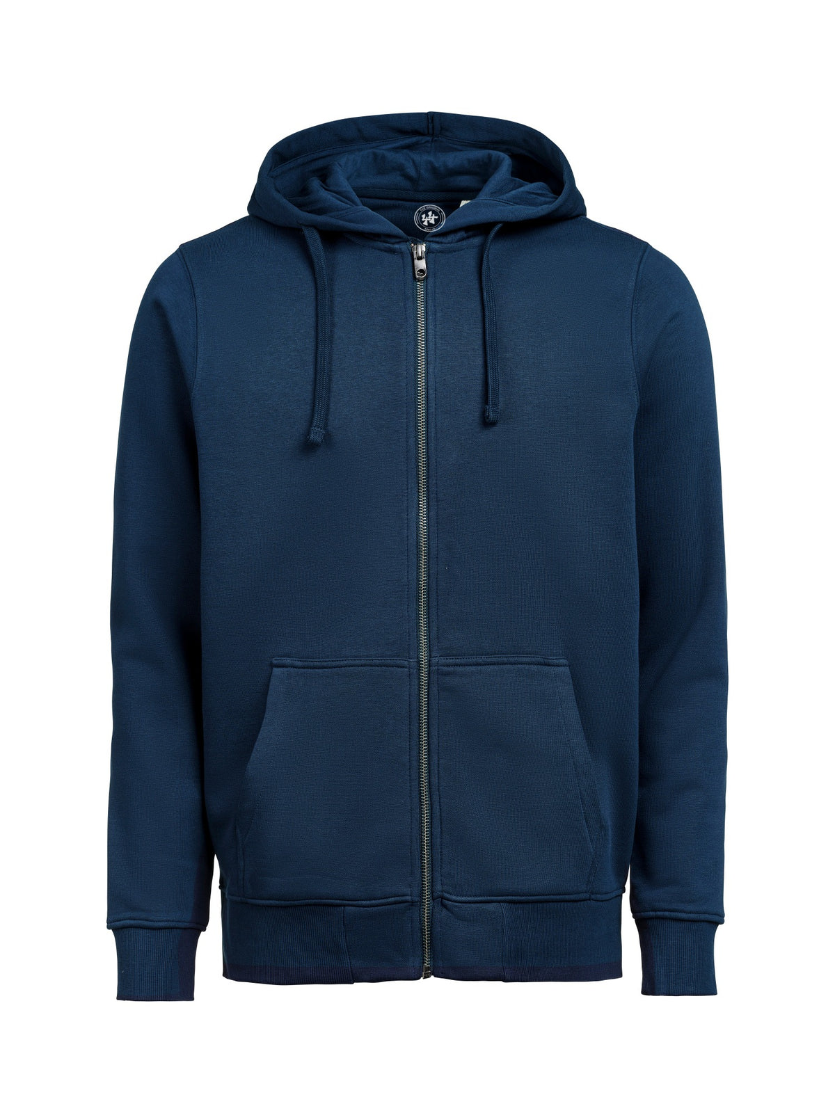 44er Full Zip Hoodie Regular Fit Unisex in Navy, Vorderansicht