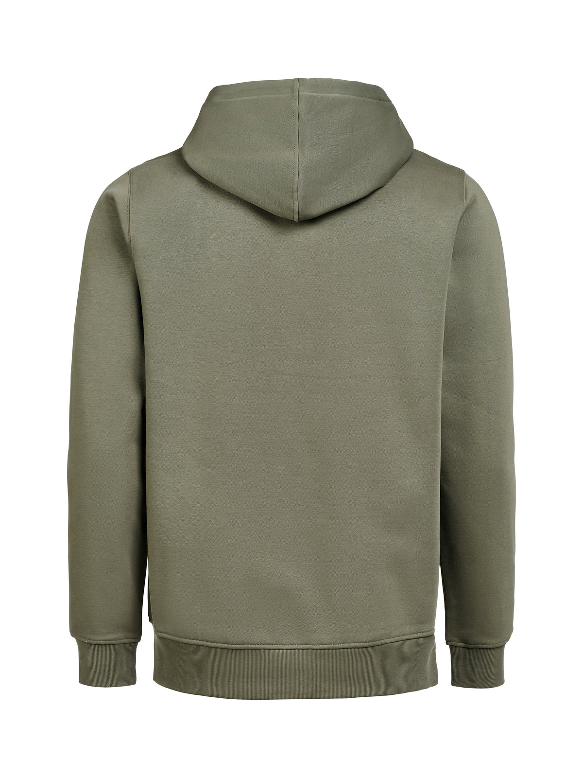 44er Full Zip Hoodie Regular Fit Unisex in Oliv, Rückansicht