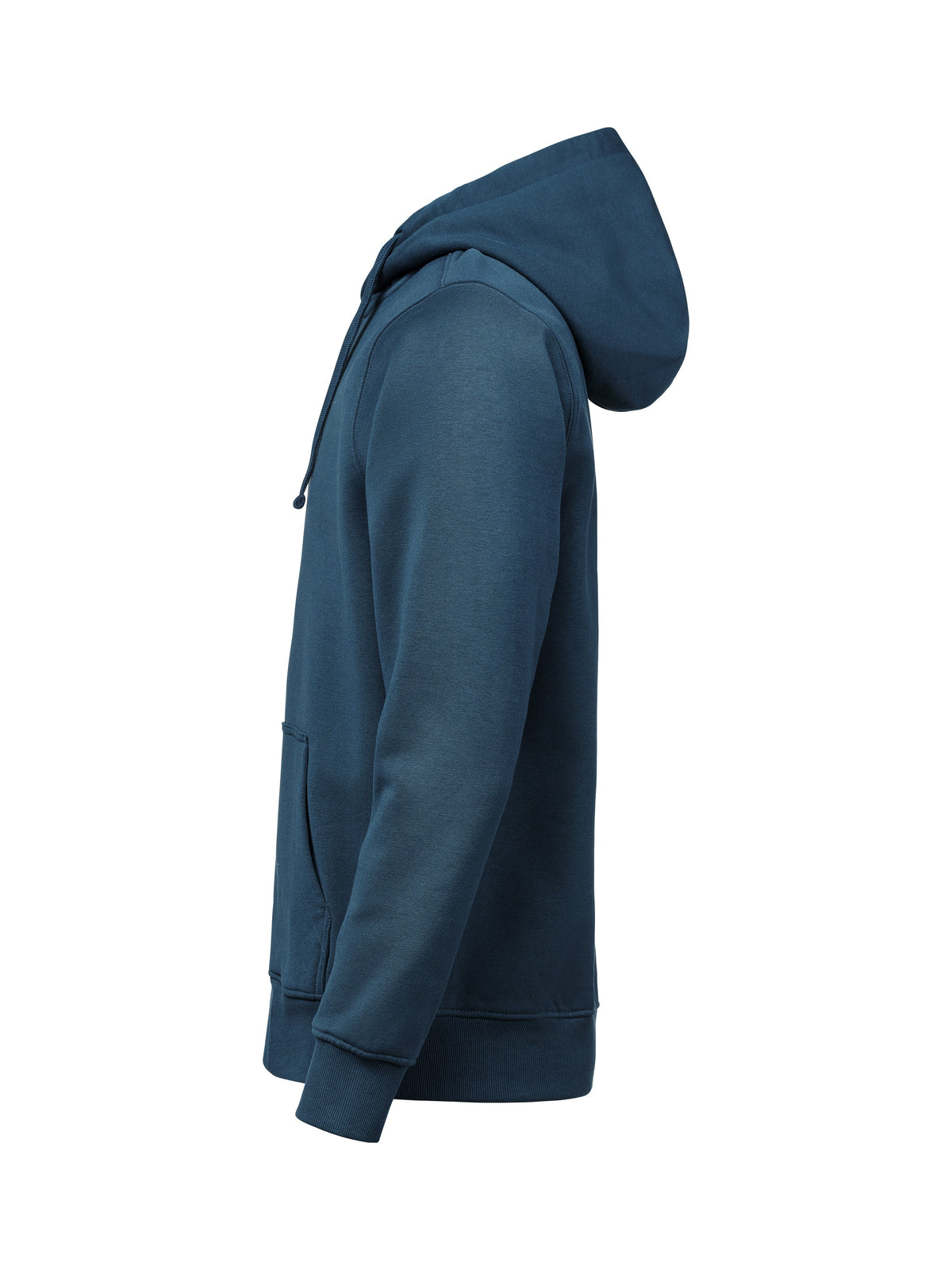 44er Full Zip Hoodie Regular Fit Unisex in Petrol, linke Seite