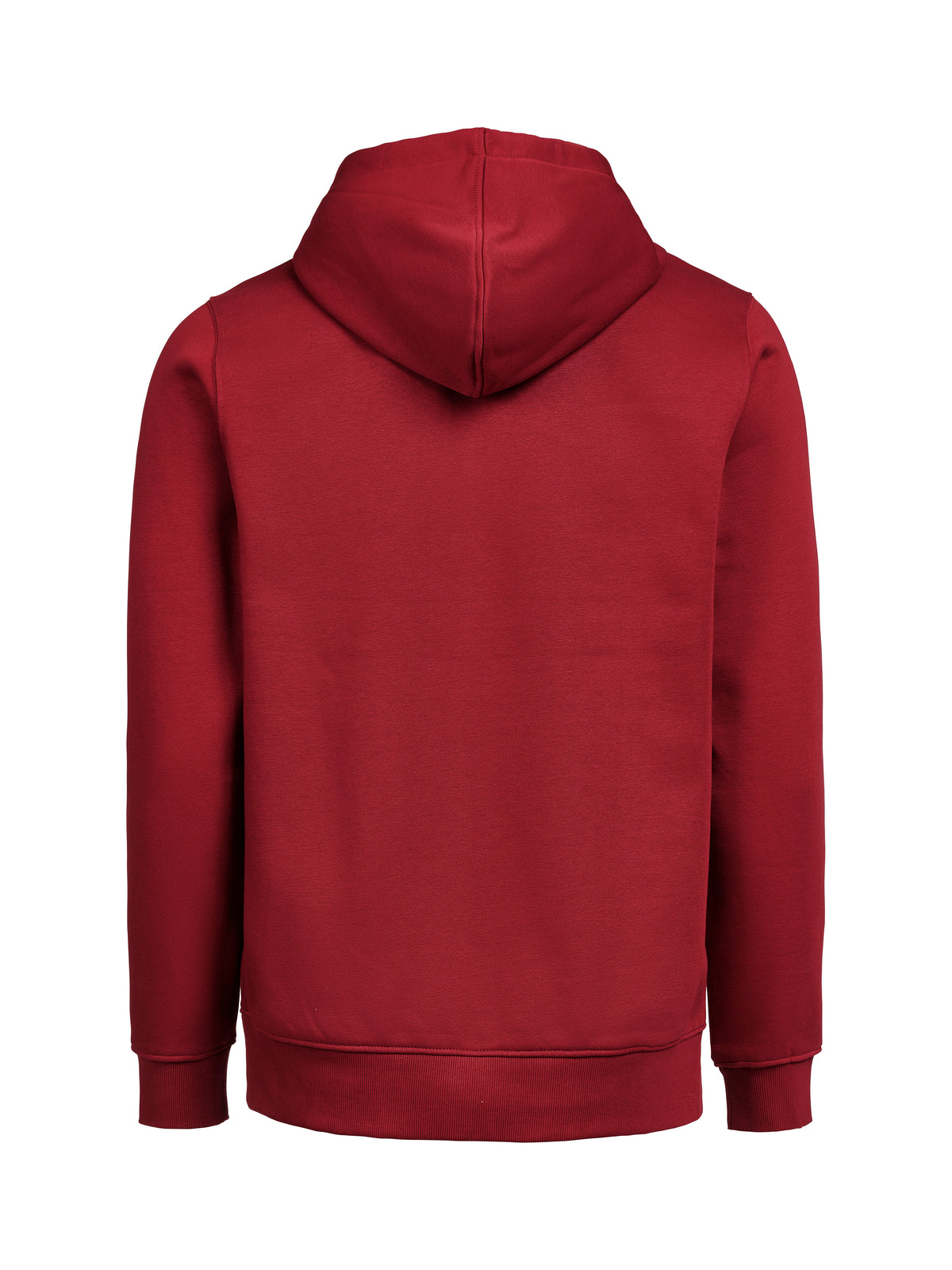 44er Full Zip Hoodie Regular Fit Unisex in Rot, Rückansicht