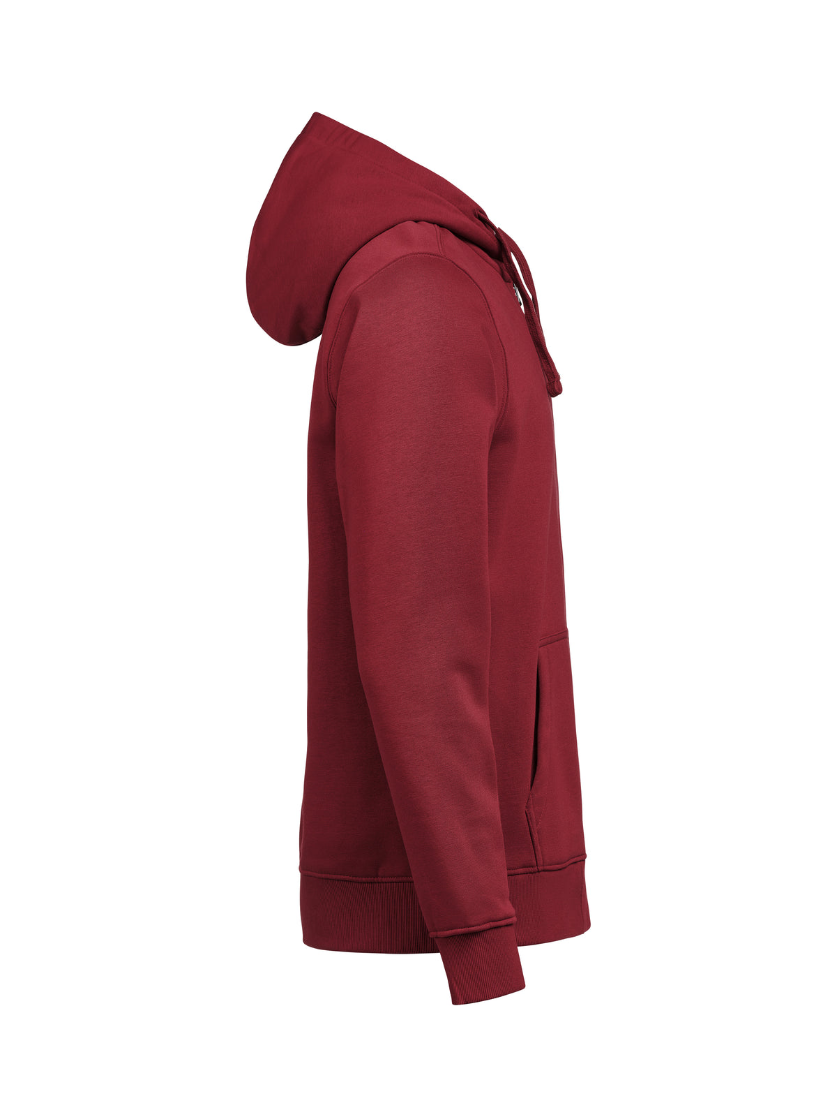 44er Full Zip Hoodie Regular Fit Unisex in Rot, rechte Seite
