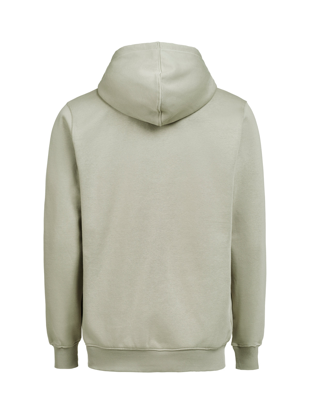 44er Full Zip Hoodie Regular Fit Unisex in Salbeigrün, Rückansicht