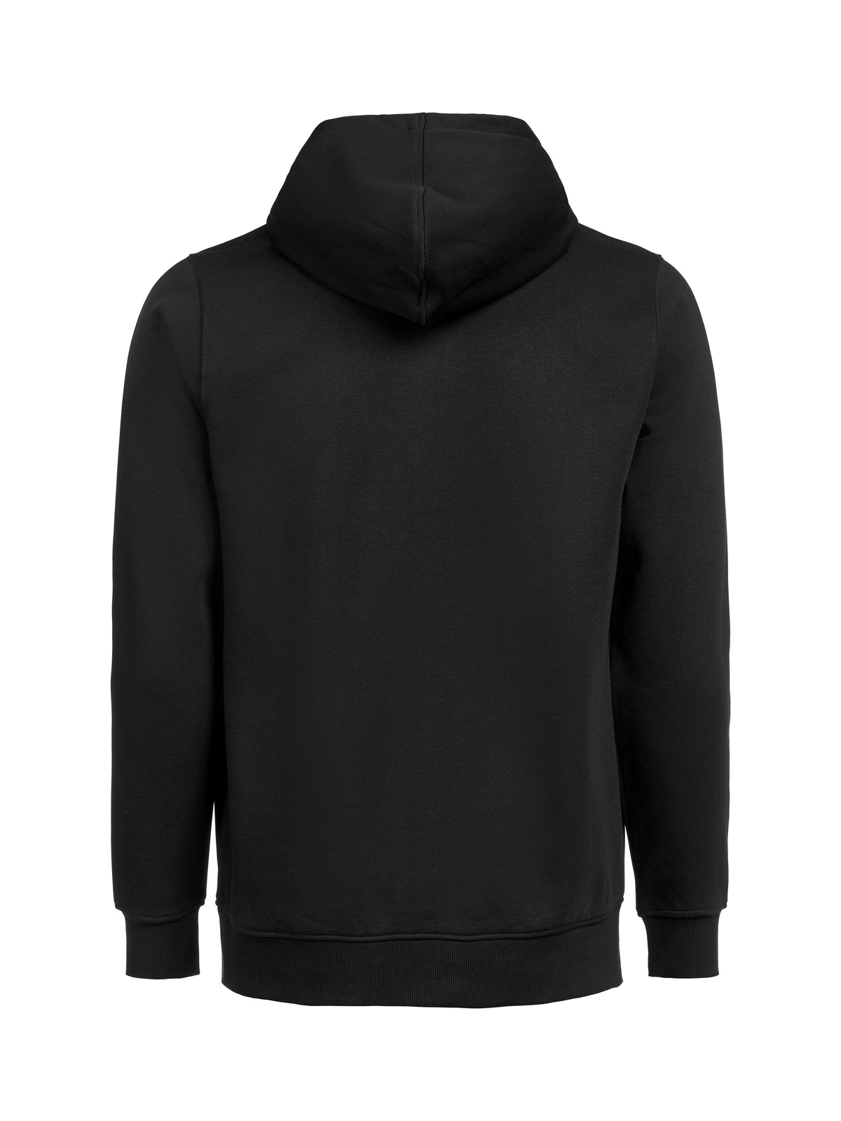 44er Full Zip Hoodie Regular Fit Unisex in Schwarz, Rückansicht
