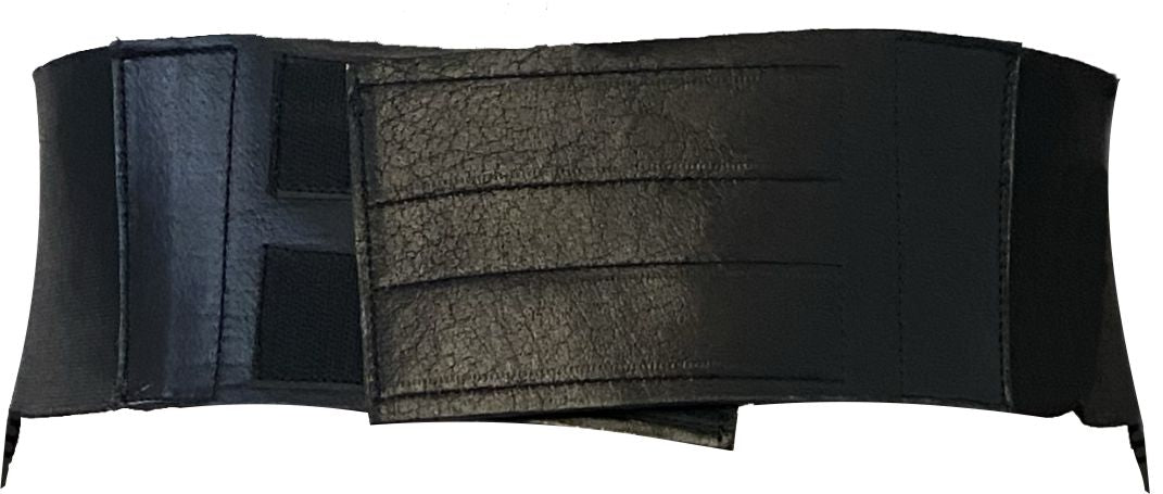 44er Tiefschutz Pro Leder von hinten