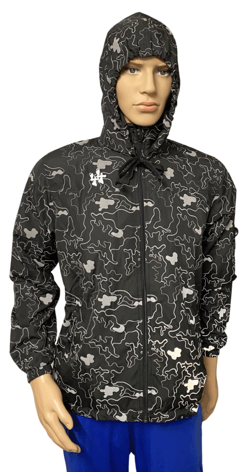 44er Regenjacke reflektierend