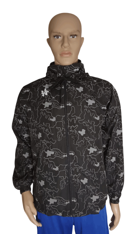 44er Regenjacke reflektierend