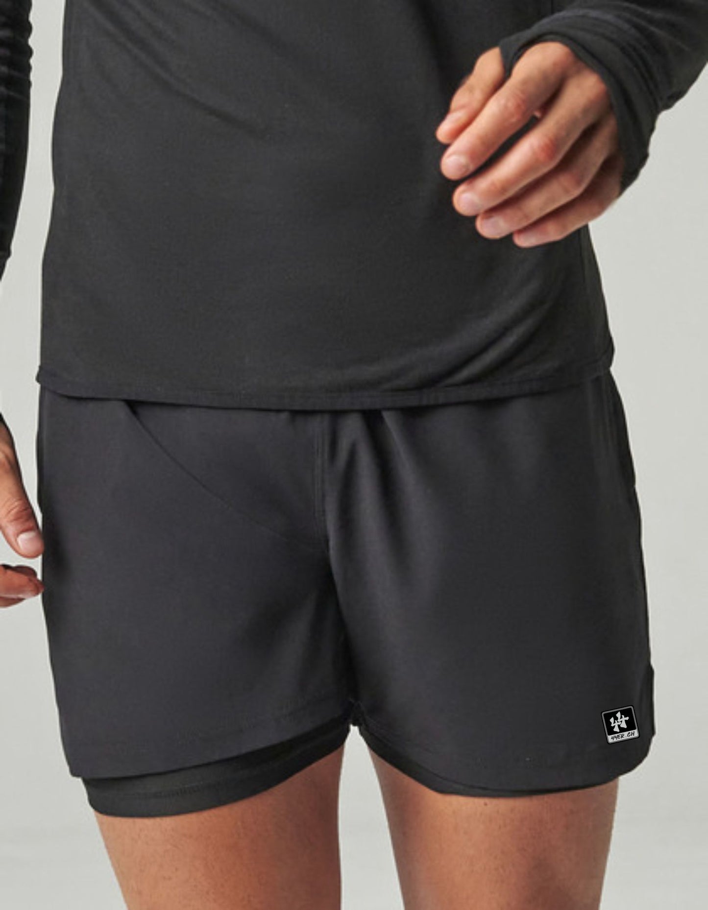 44er Shorts 2 in 1 Version 2.0 Kompression