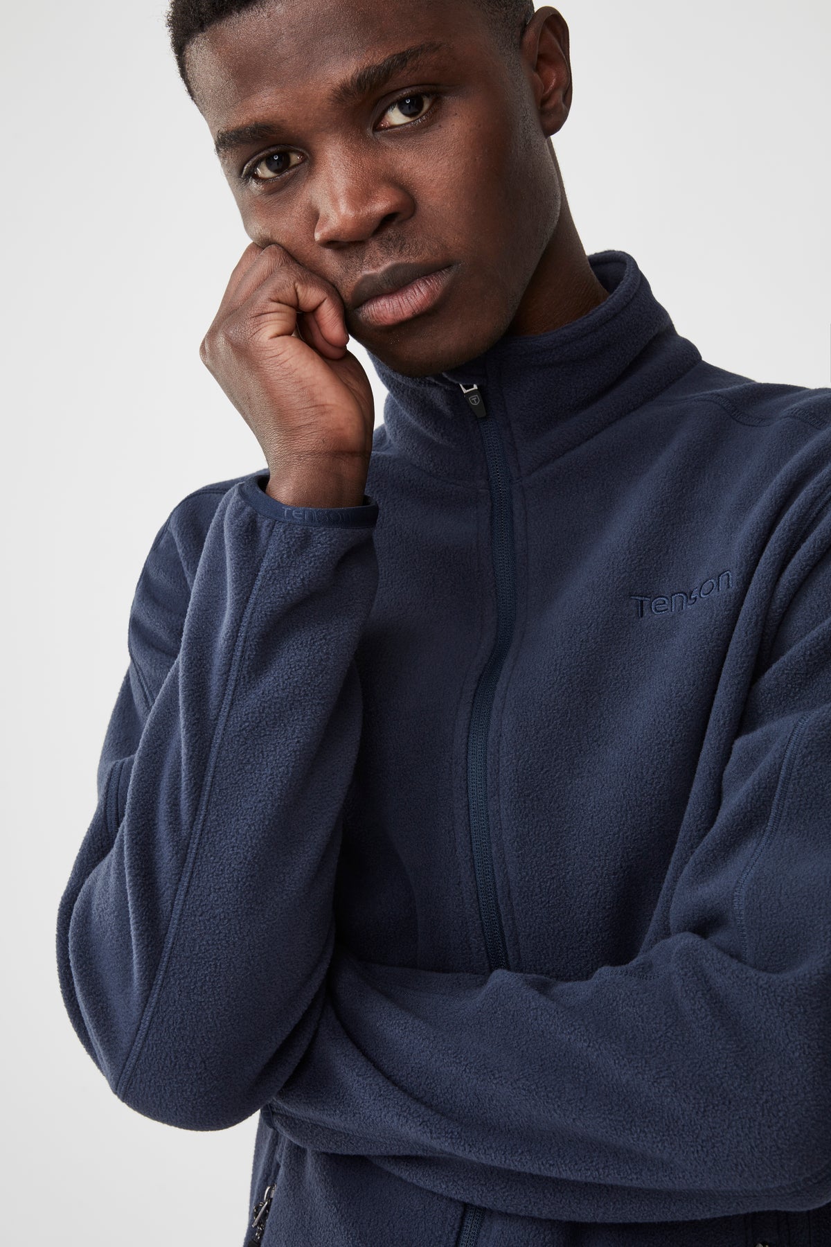 Tenson Miracle Fleece Men Dunkelmarineblau, Produktansicht