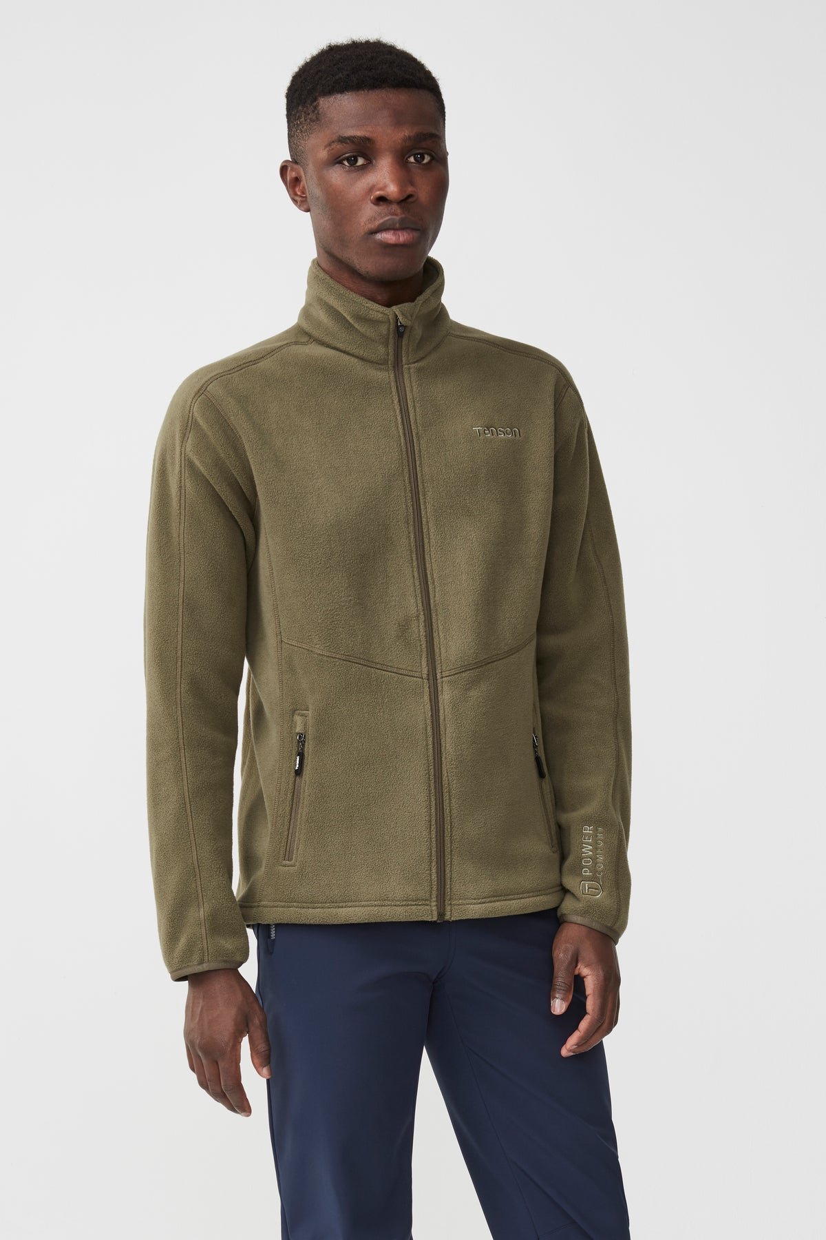 Tenson Miracle Fleece Men Olivgrün, Produktansicht