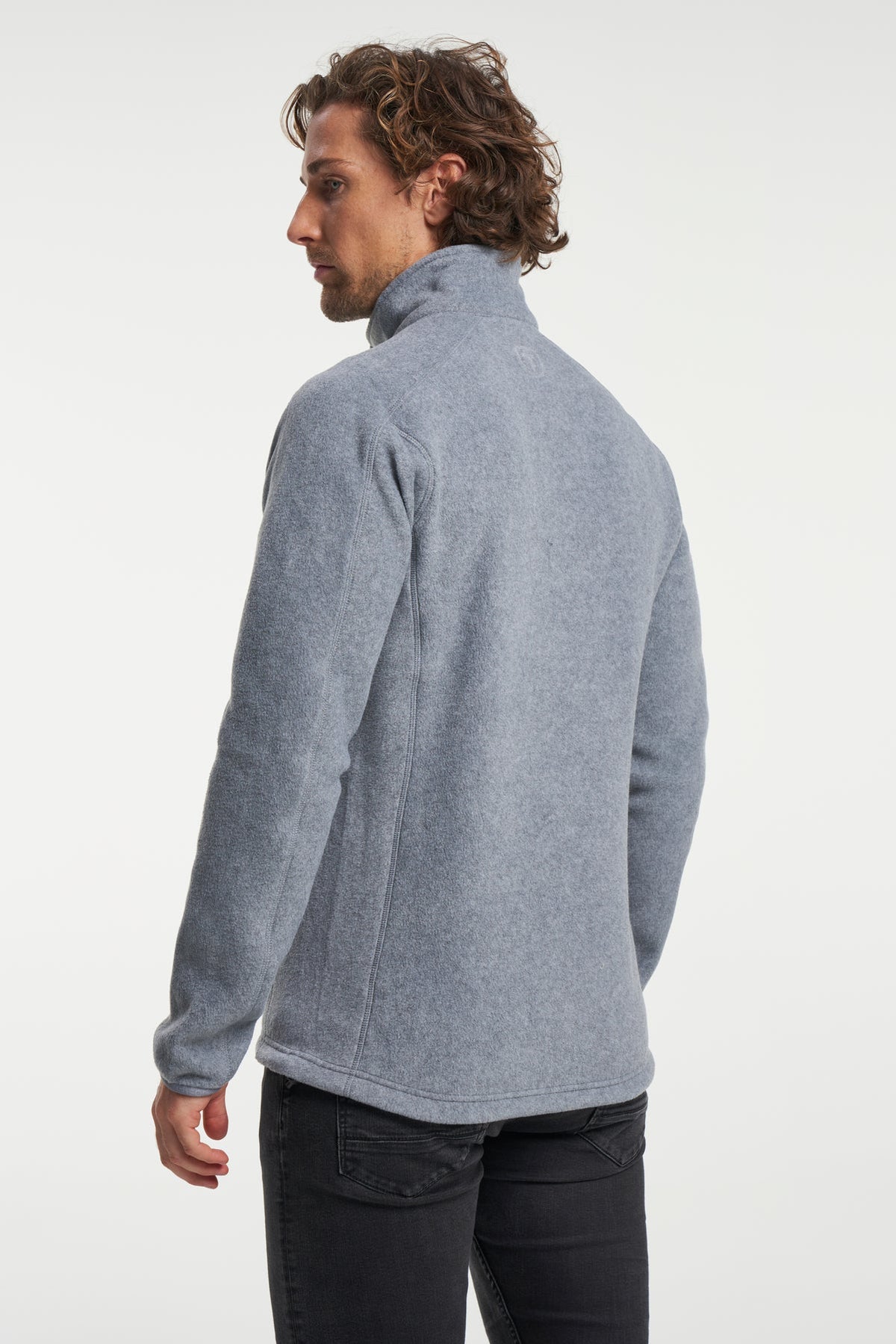 Tenson Miracle Fleece Men Anthrazit, Rückansicht