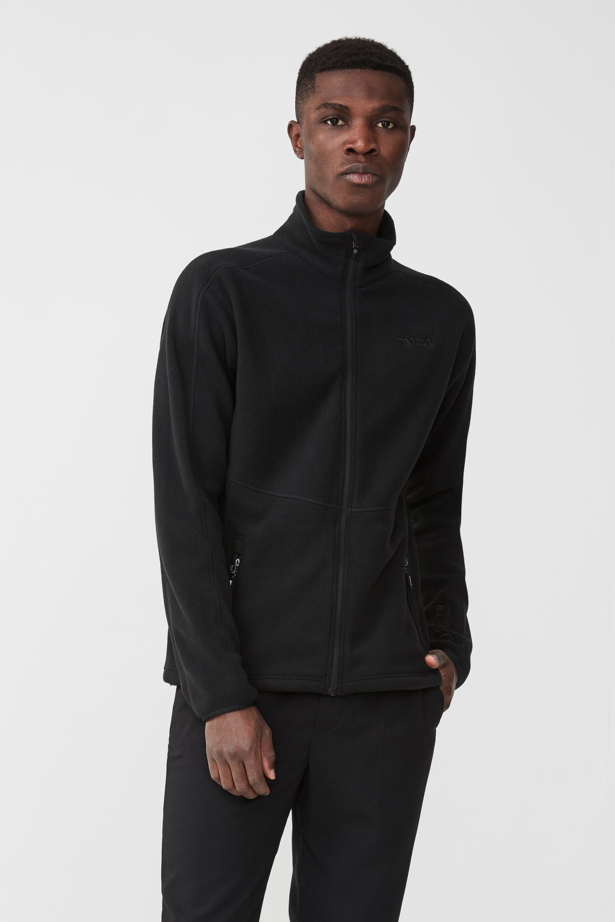 Tenson Miracle Fleece Men Schwarz, Produktansicht