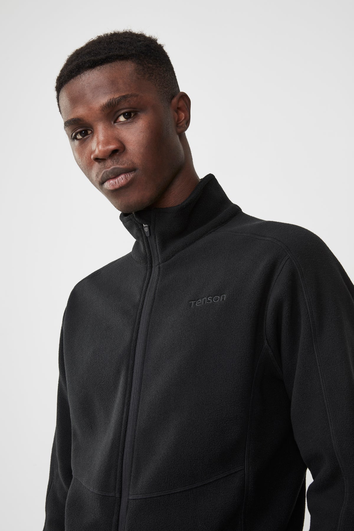 Tenson Miracle Fleece Men Schwarz, Produktansicht