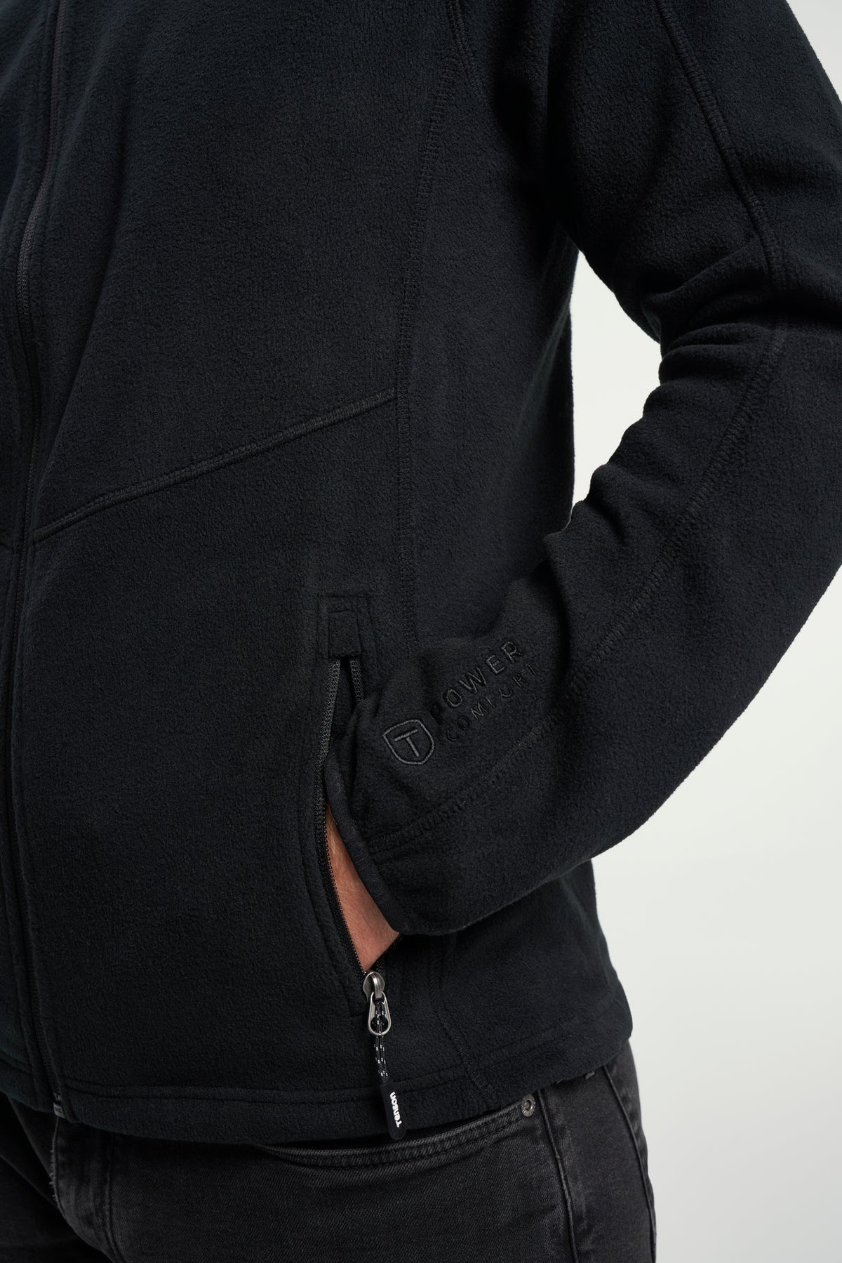 Tenson Miracle Fleece Men Schwarz, Produktansicht